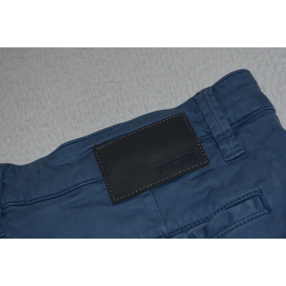 Mavi Jean Shorts Chinos Khakis Golf Mens Size 34 Flat Front Cotton Blue - Picture 5 of 6